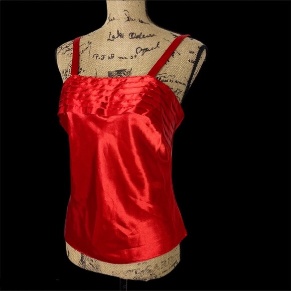 Vintage Red Silky Cami NWT Size Small - Picture 5 of 7